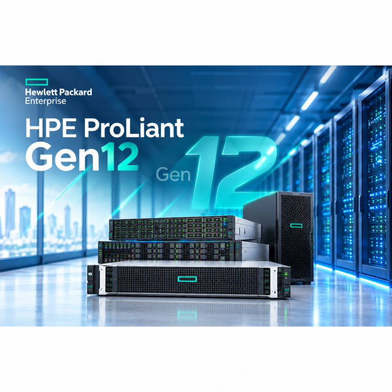 سرورهای HPE ProLiant Gen12؛ فناوری‌های نوین و مقایسه نسل‌ها